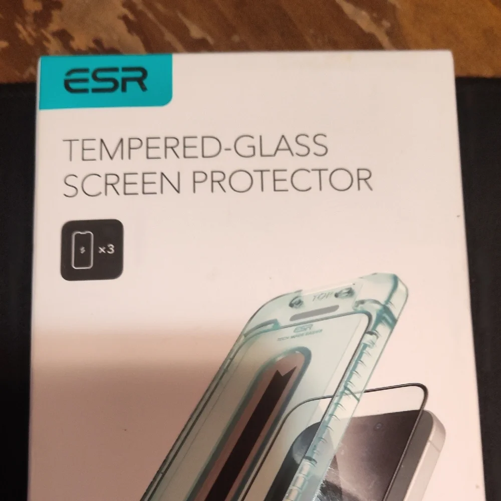 White Tempered Glass Screen Protector for Cell Phones